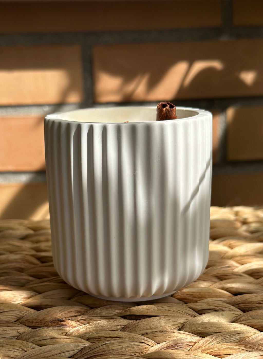 Vela Canela y manzana vaso