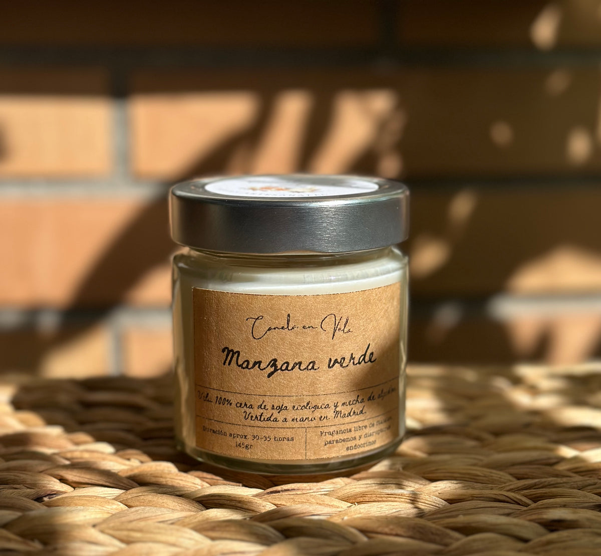 Vela Manzana verde