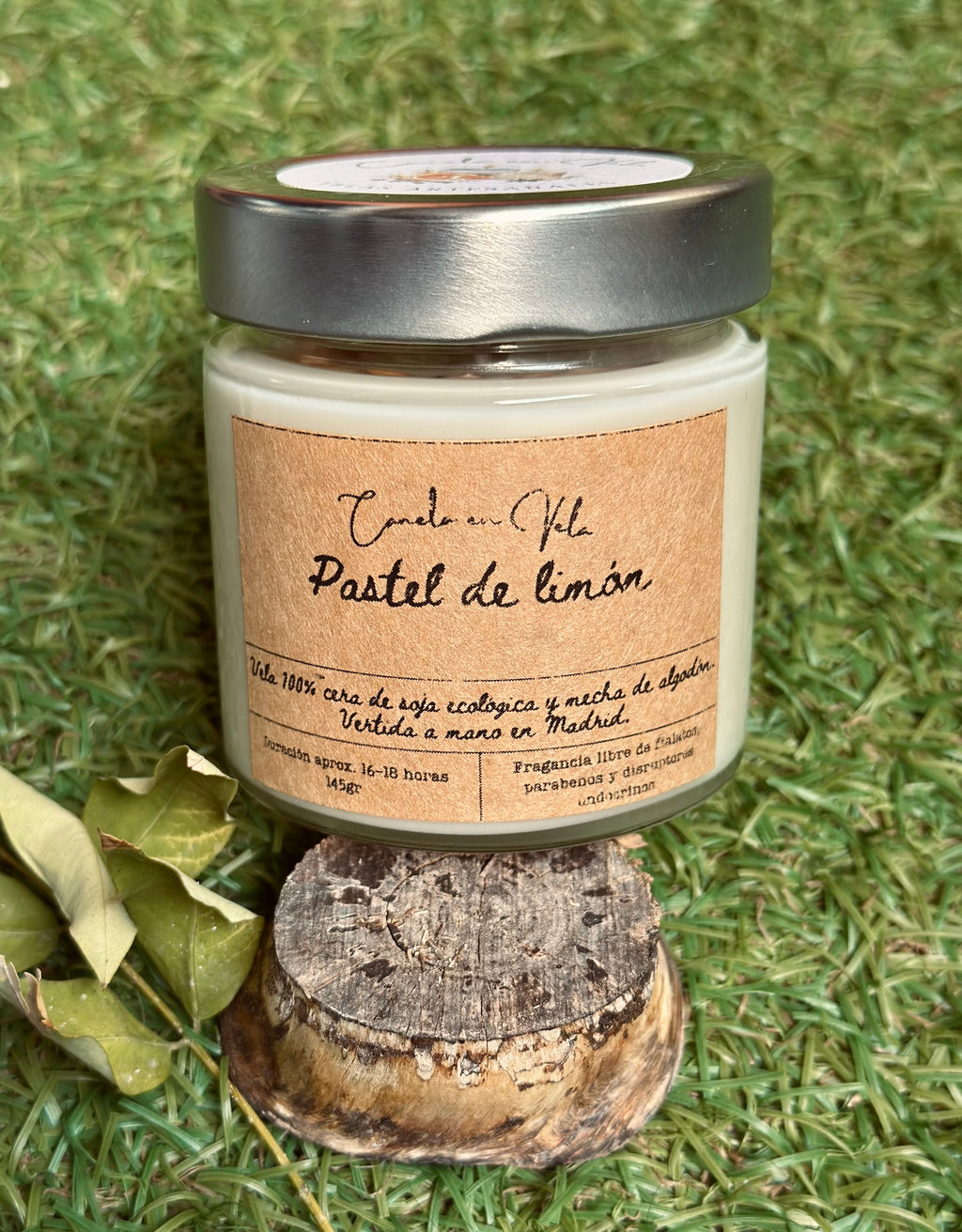 Vela Pastel de limón
