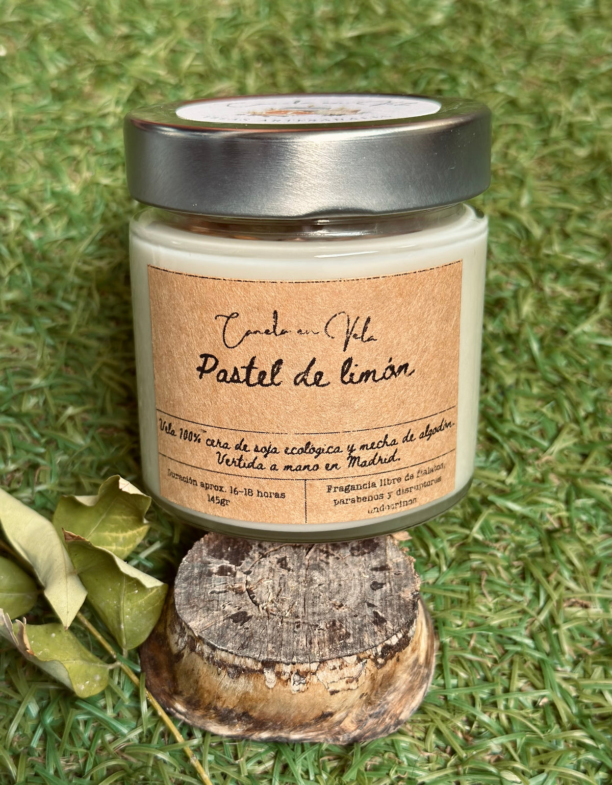 Vela Pastel de limón