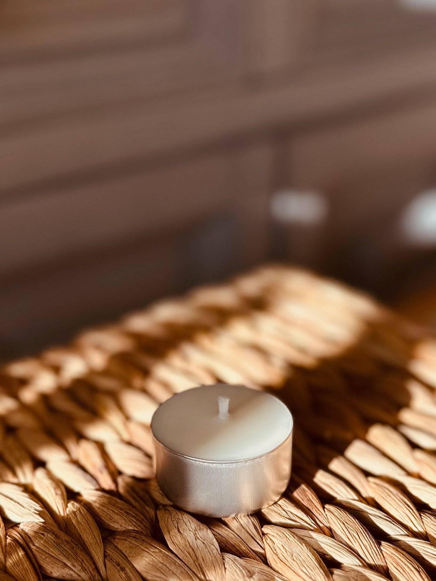 Vela Leche caliente con galletas (Vela de té 20gr)