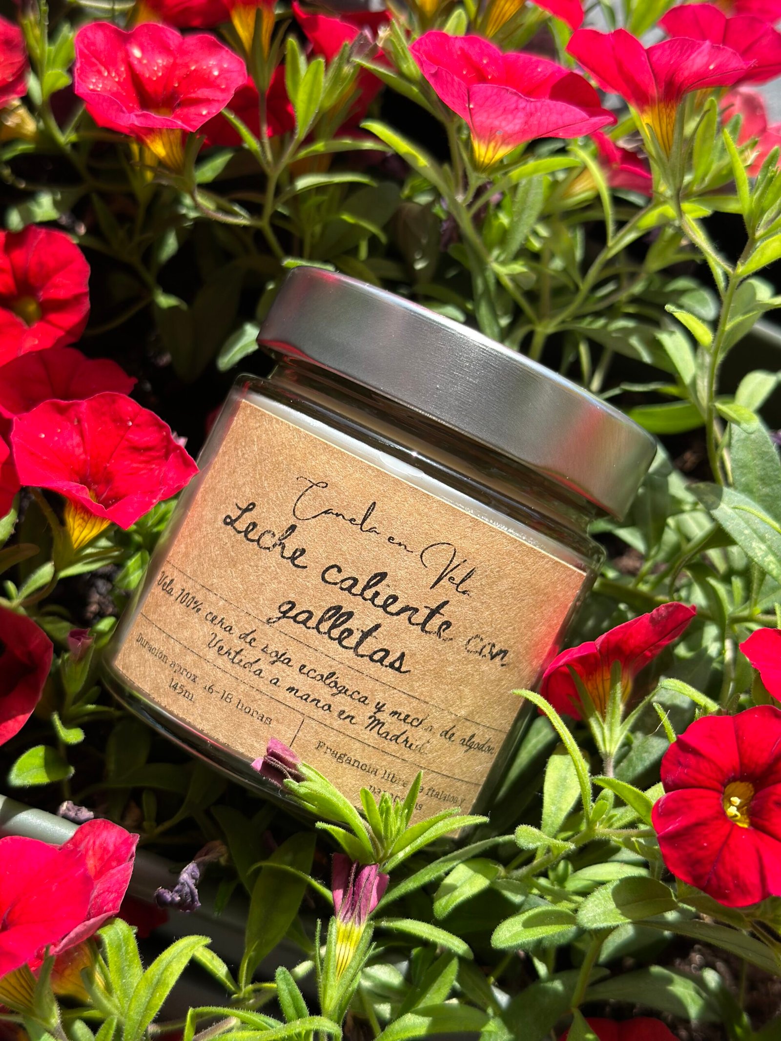 Vela Leche caliente con galletas 145ml