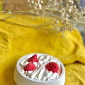 Vela María (Fresas con nata)